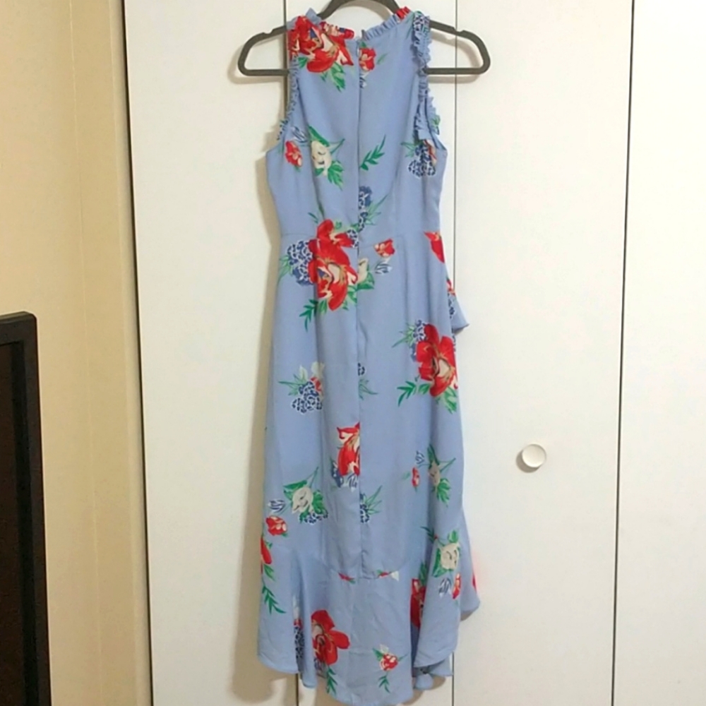 Miss Selfridge high-low floral dress size 4